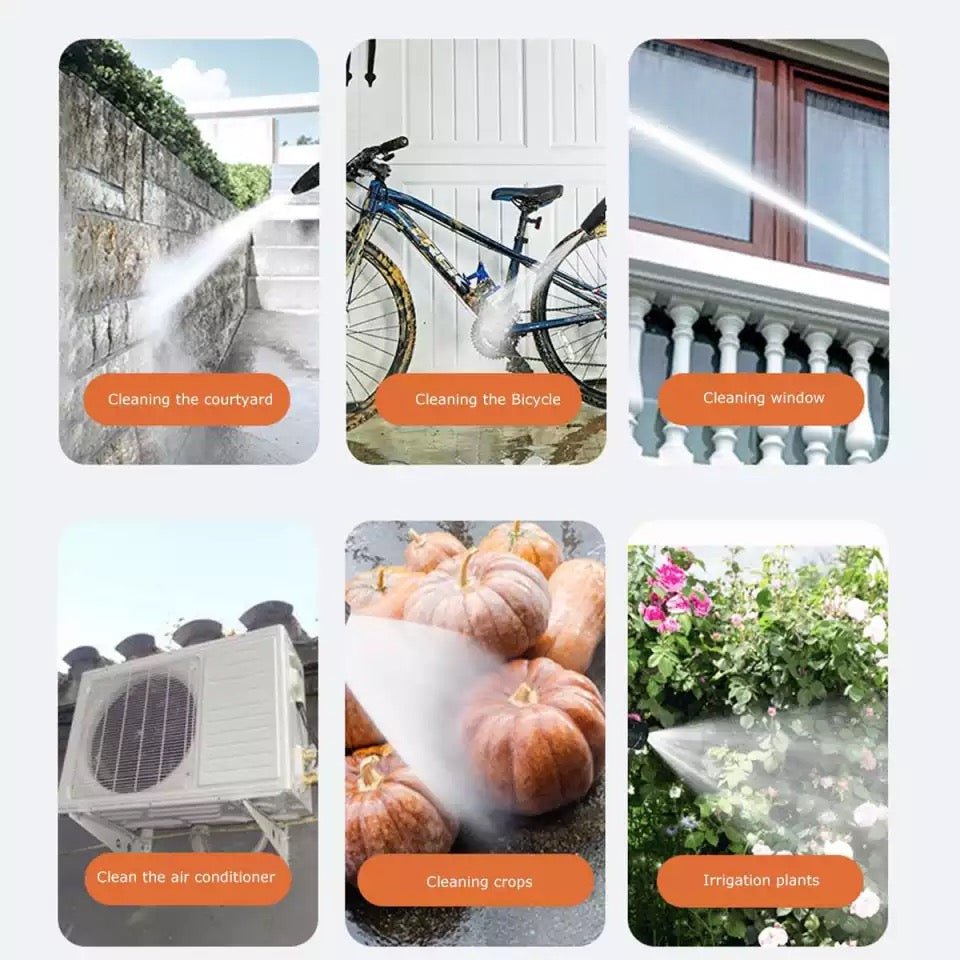 Cordless High Pressure Car Washer Portable Car Cleaning Machine