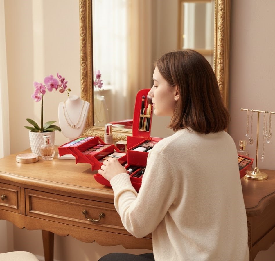 Classic Deluxe Vanity Case Make-Up Kit